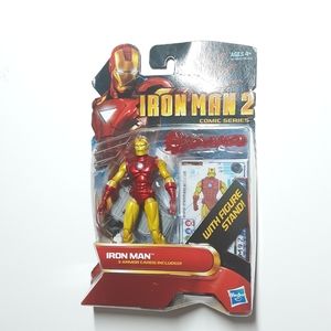 Hasbro Iron Man 2 Comic Series Classic Iron Man Action Figure #28